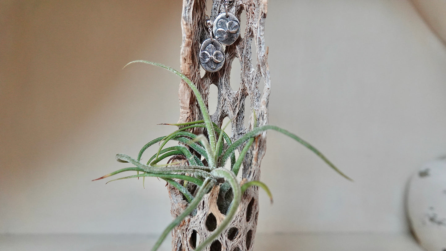 Oakleaf Hydrangea Flower earrings