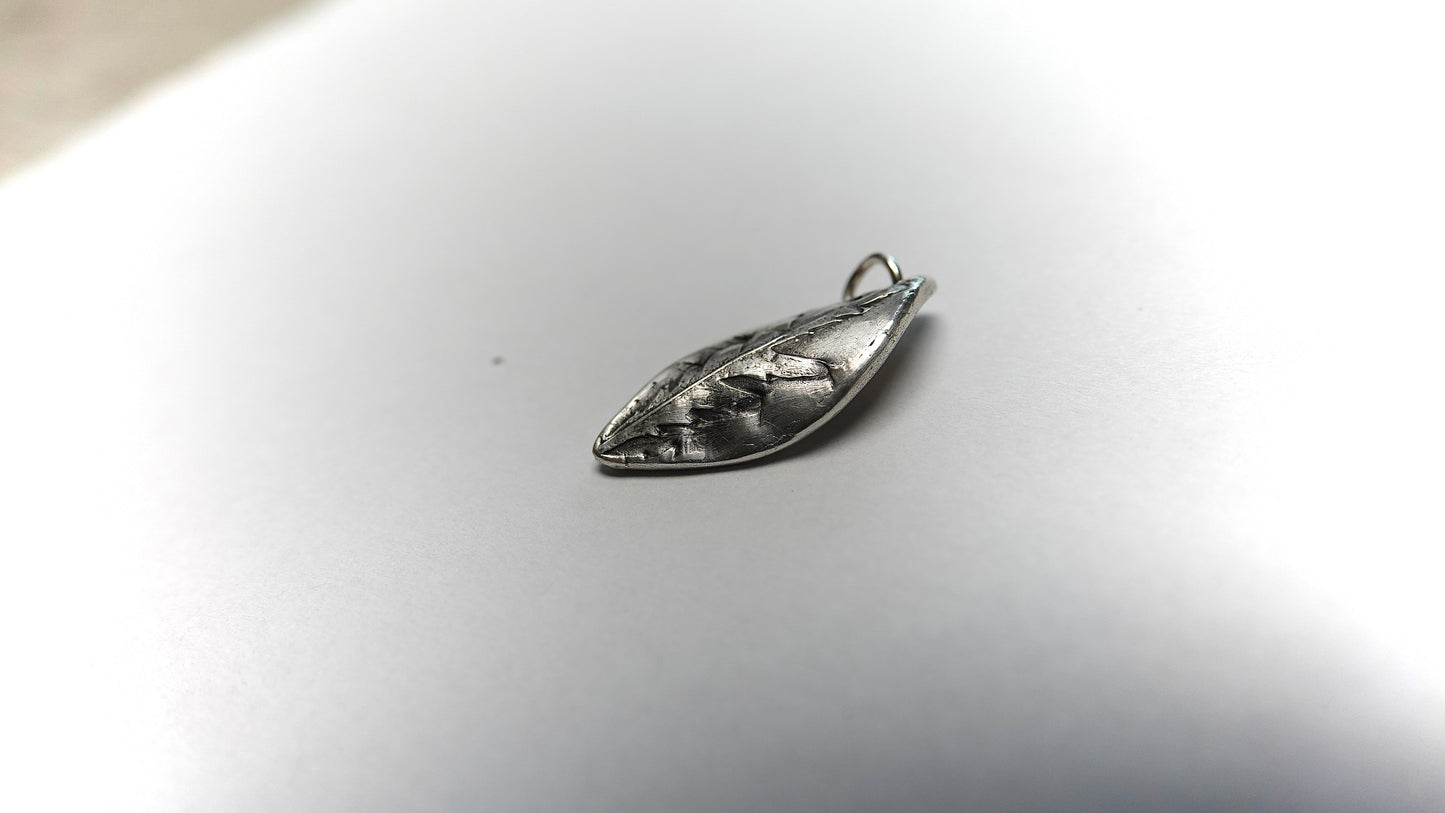 Curled Leaf Pendant