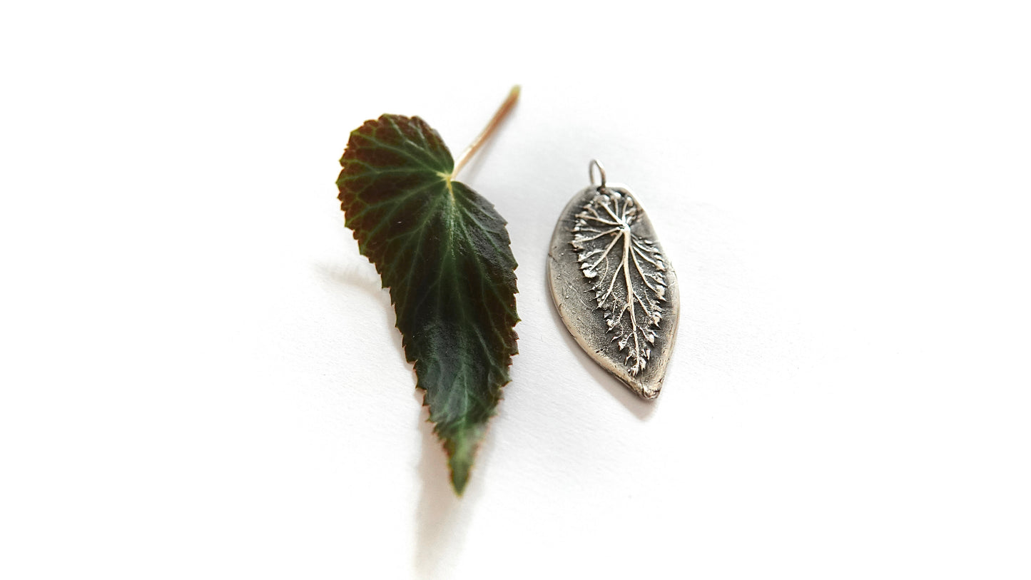 Begonia Leaf Pendant