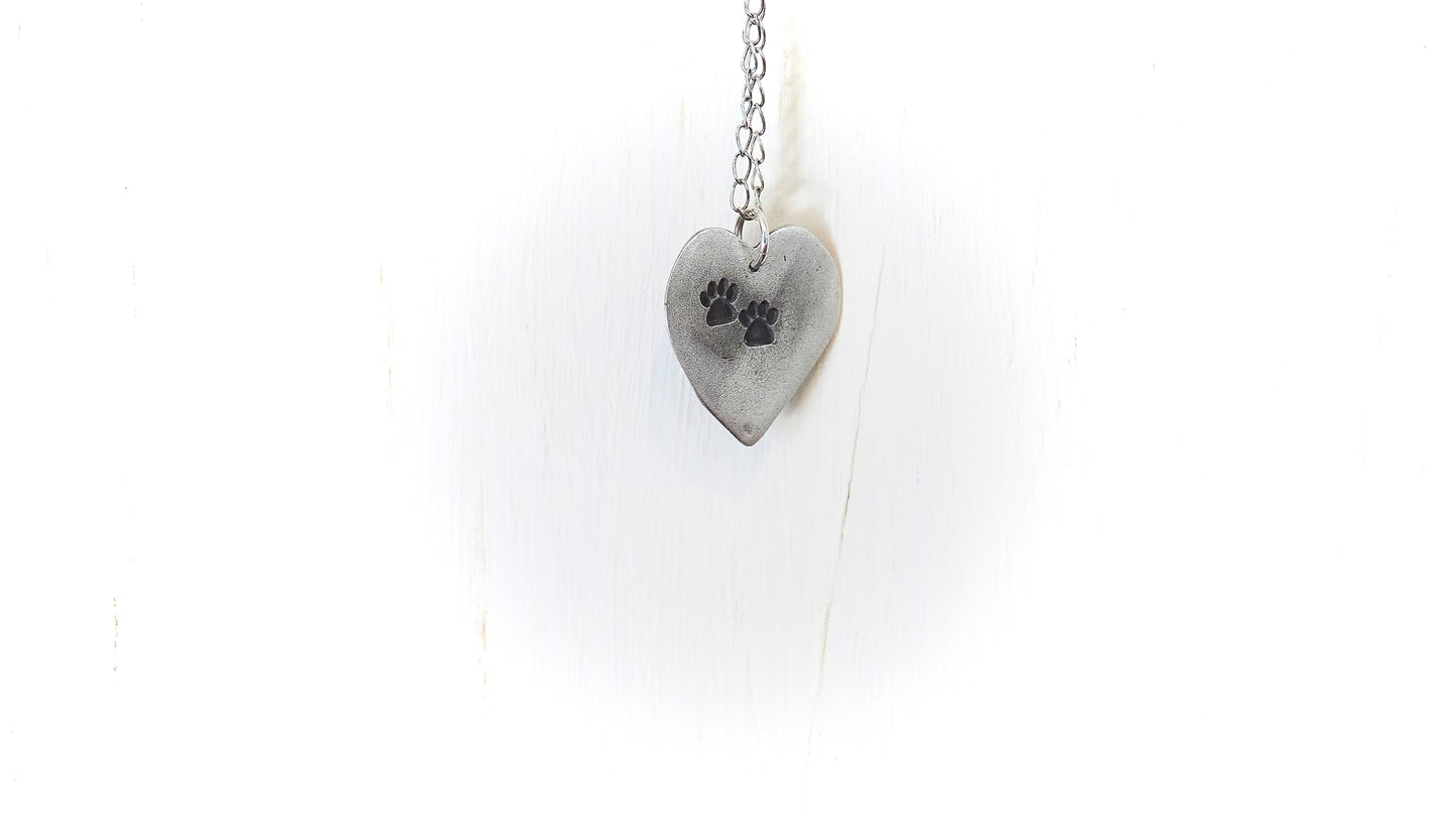 Wildflower Heart Pendant
