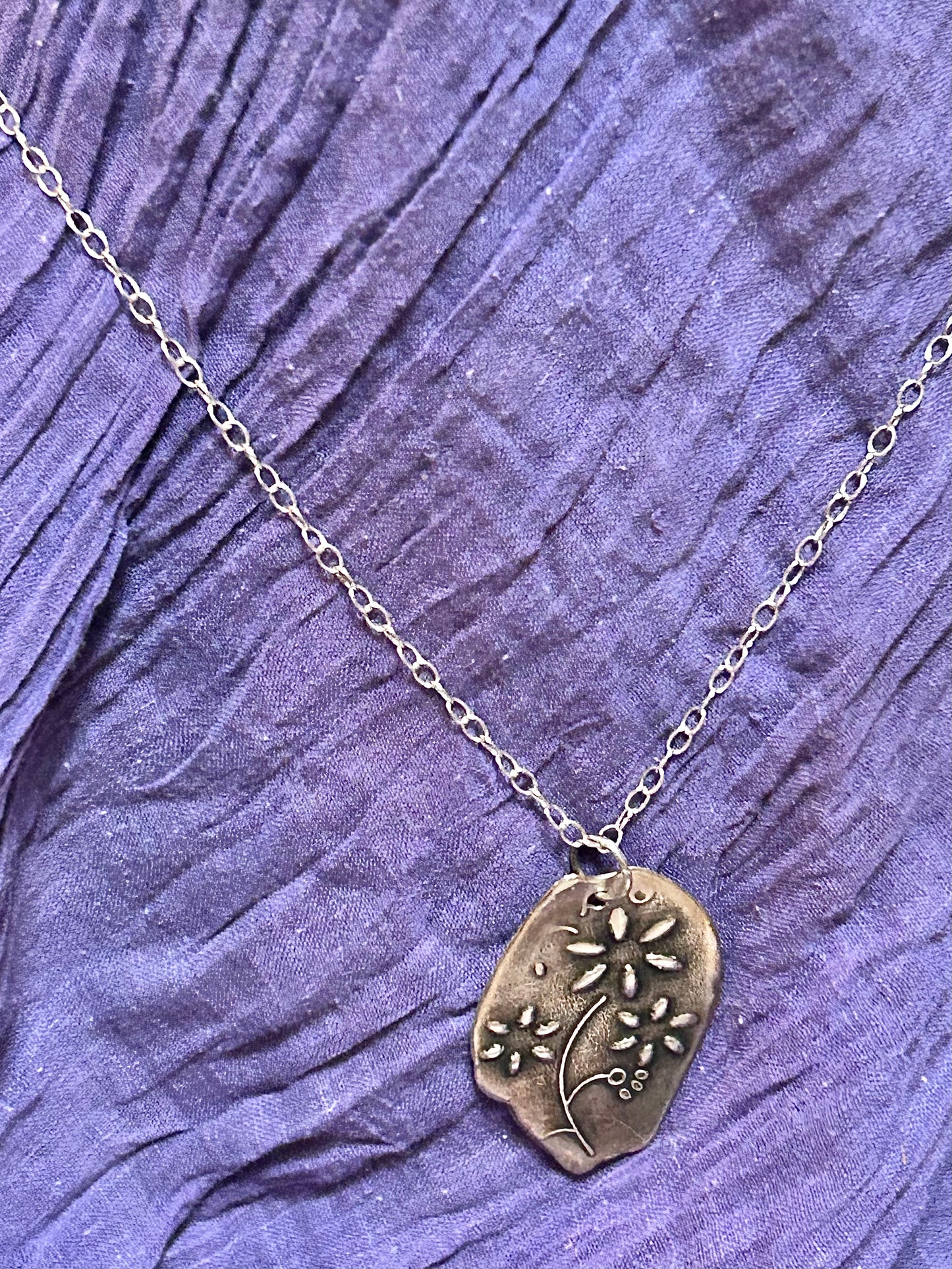 "Floral Pendant"
