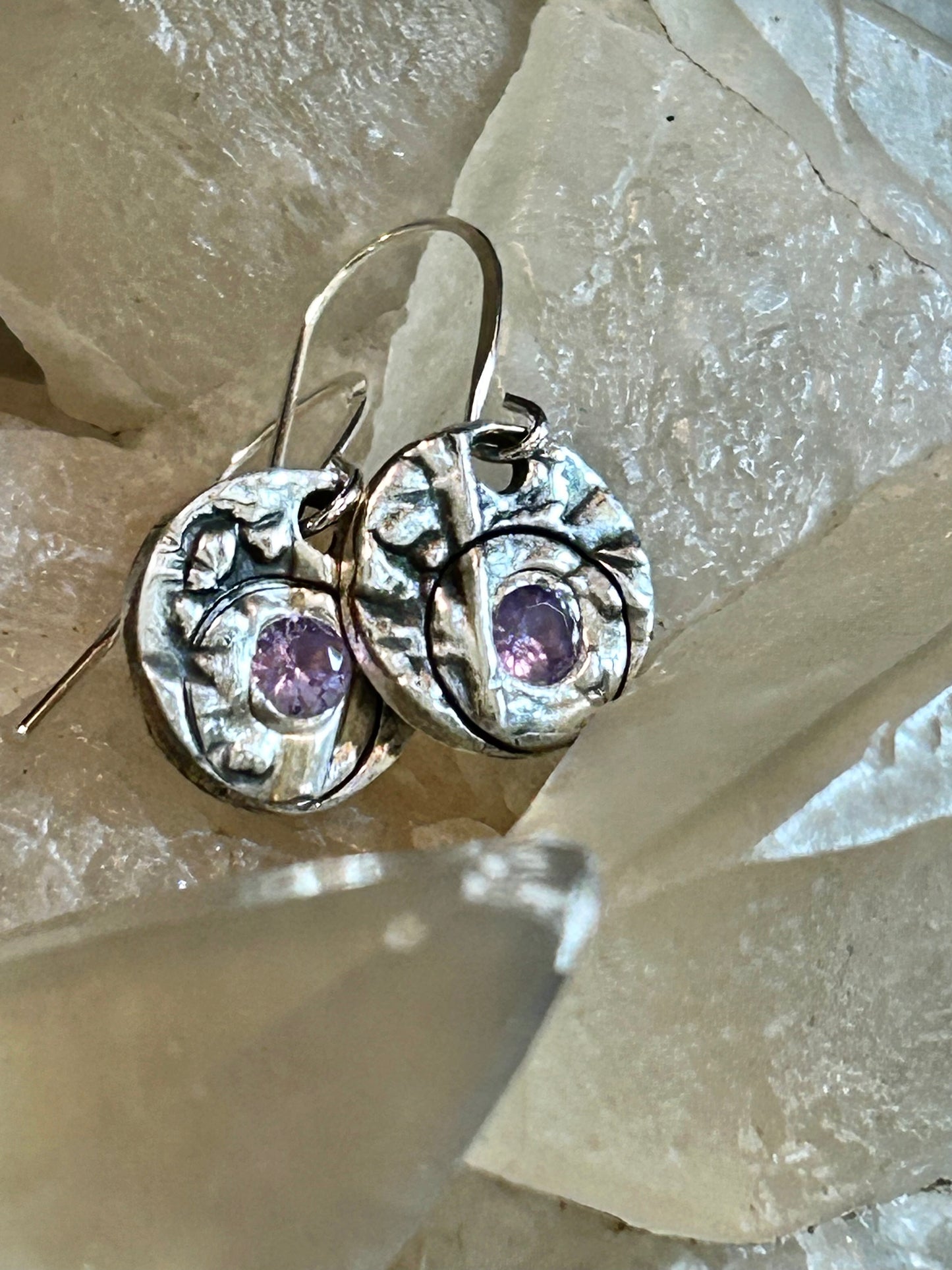 Handcrafted NANO Gemstone Drop Earrings