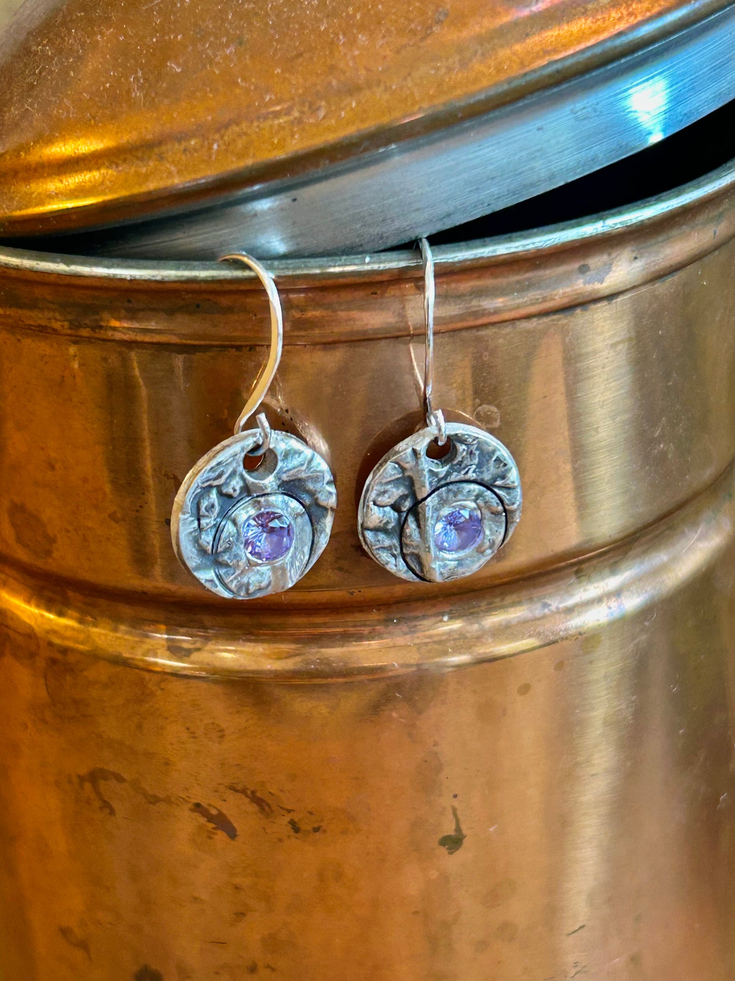 Handcrafted NANO Gemstone Drop Earrings