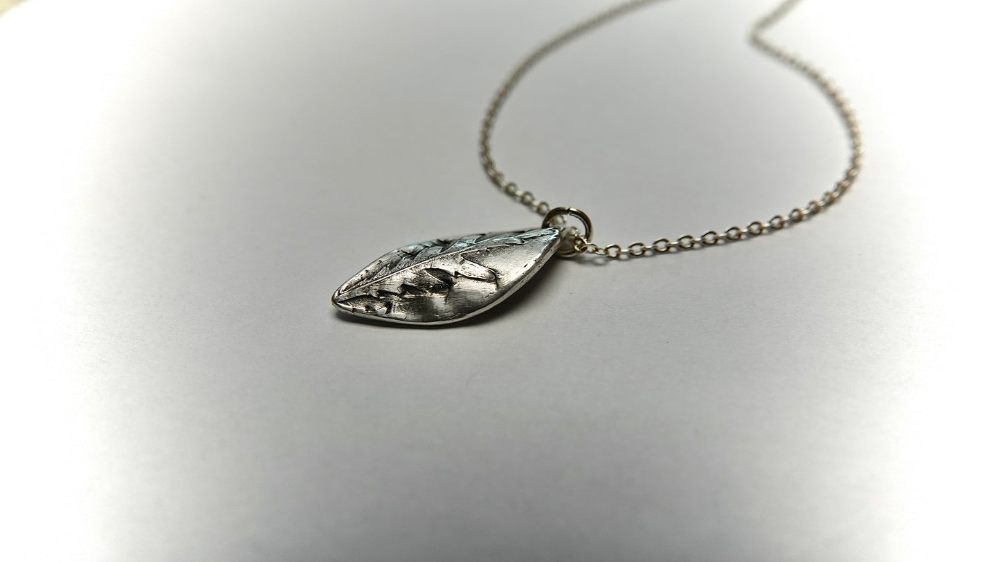 Curled Leaf Pendant