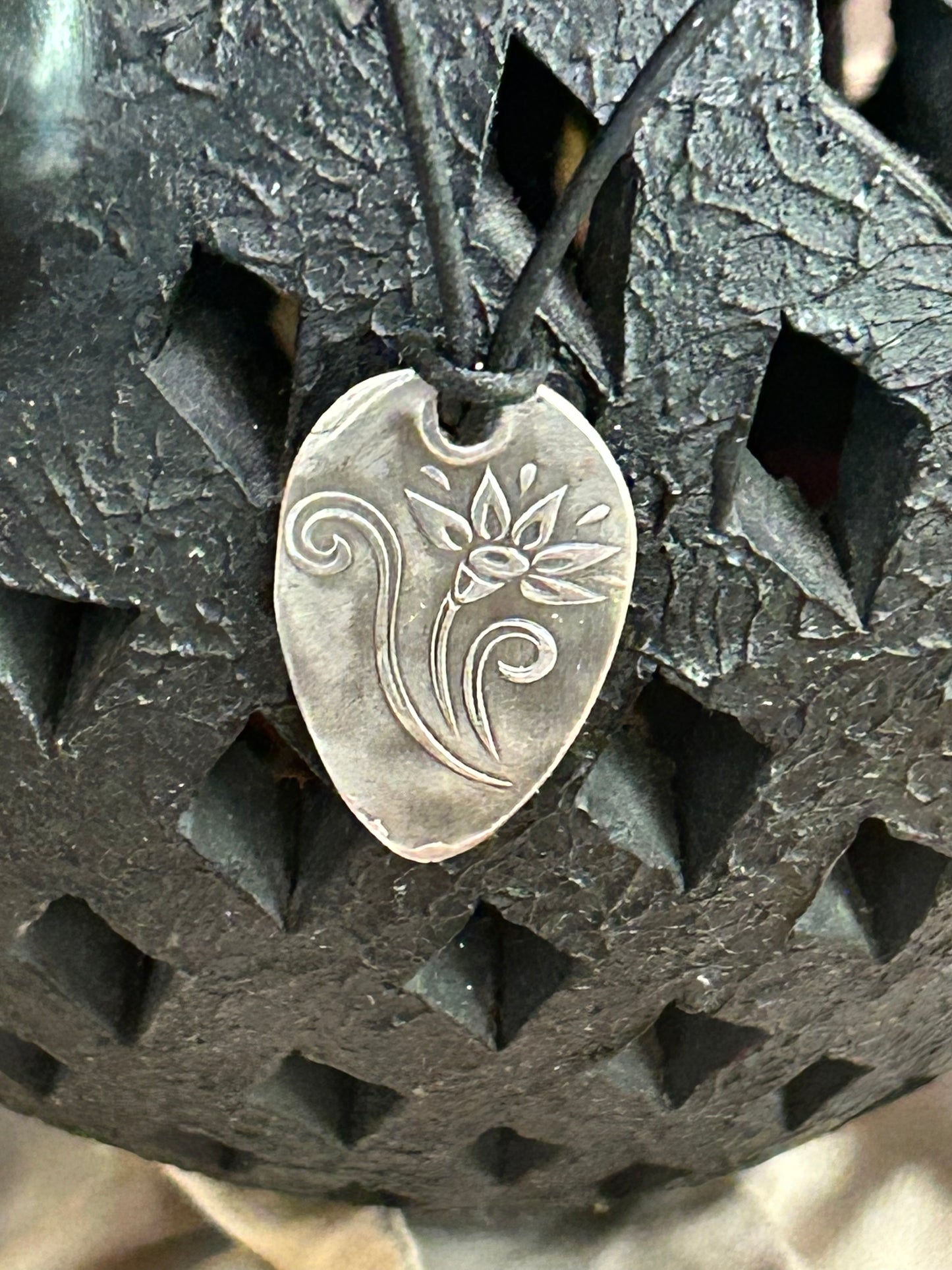 Playful Floral Pendant
