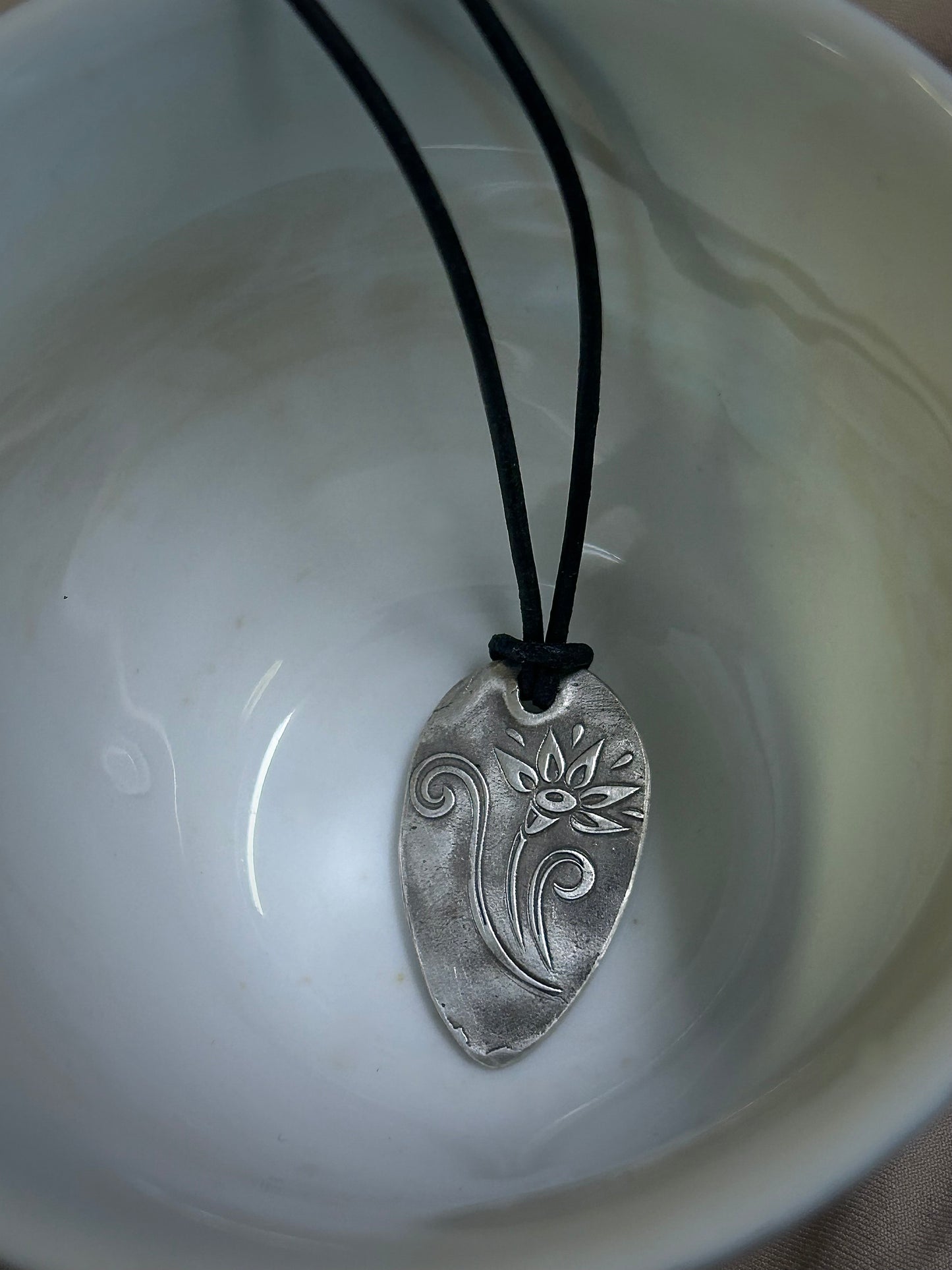 Playful Floral Pendant
