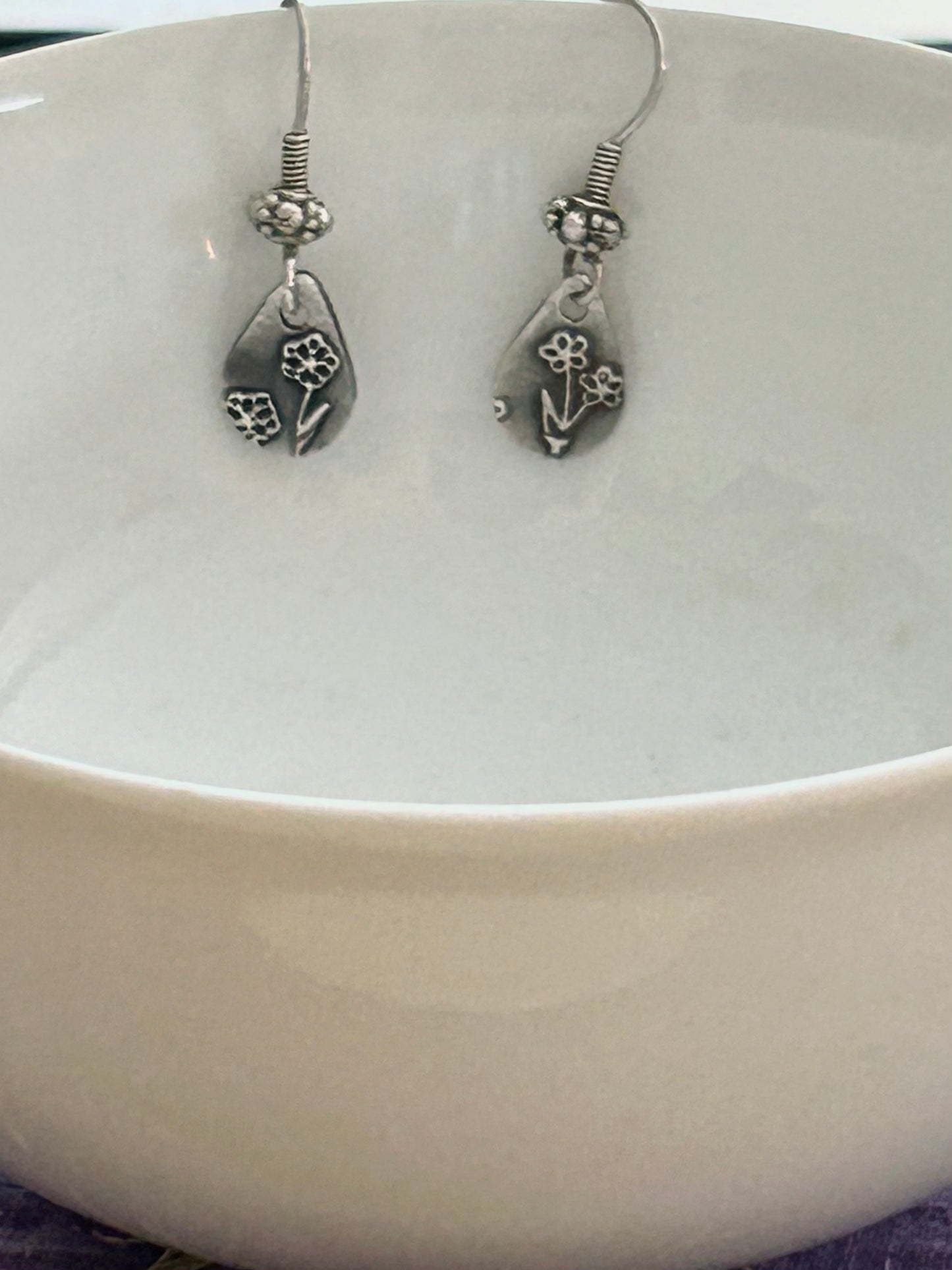 Flower Drop Earrings