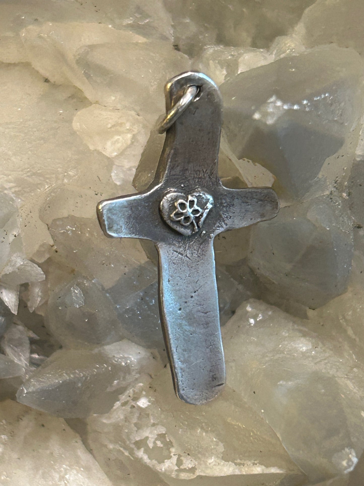 Fine Silver Cross Pendant