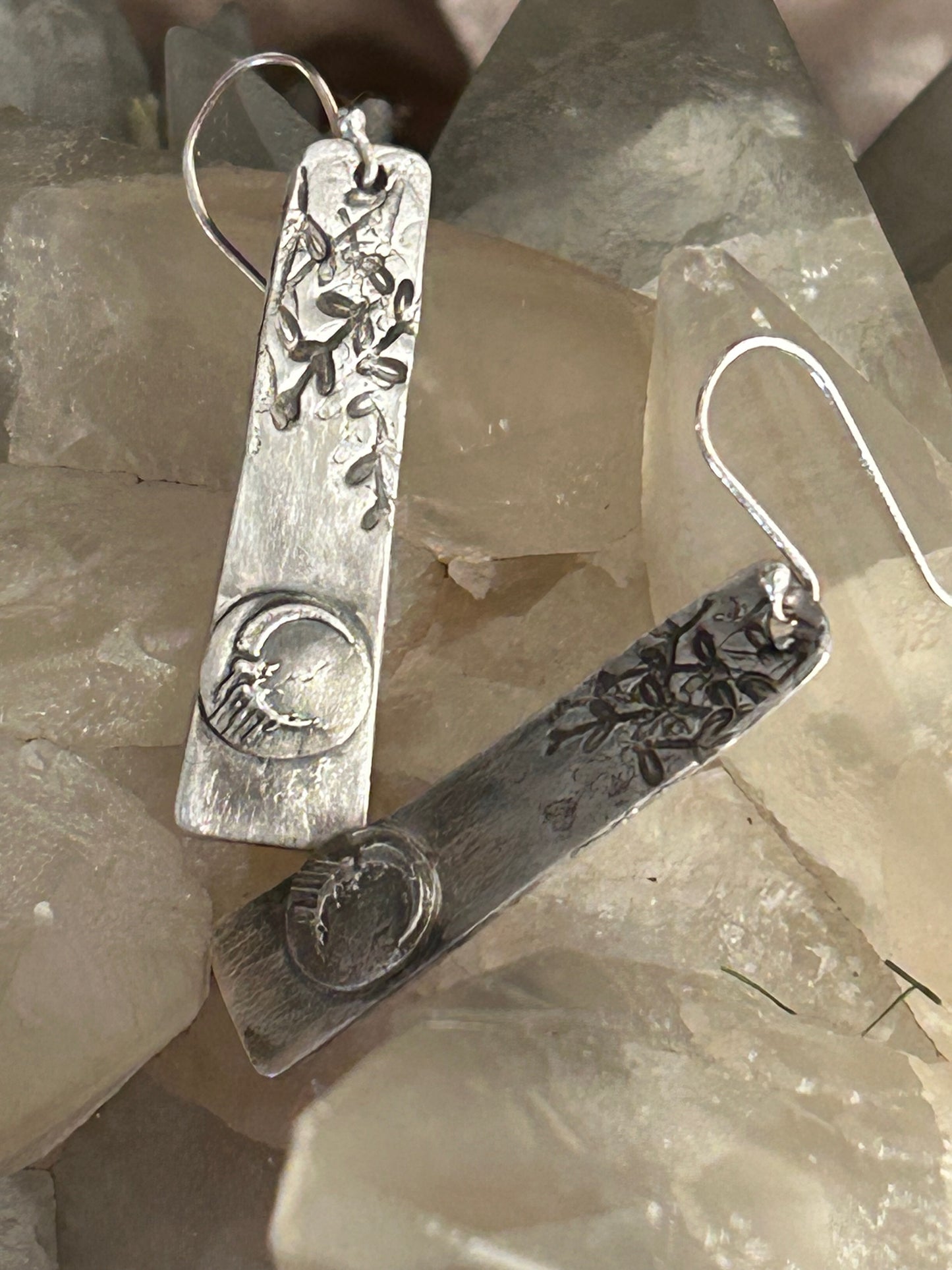 Moon & Vine Earrings