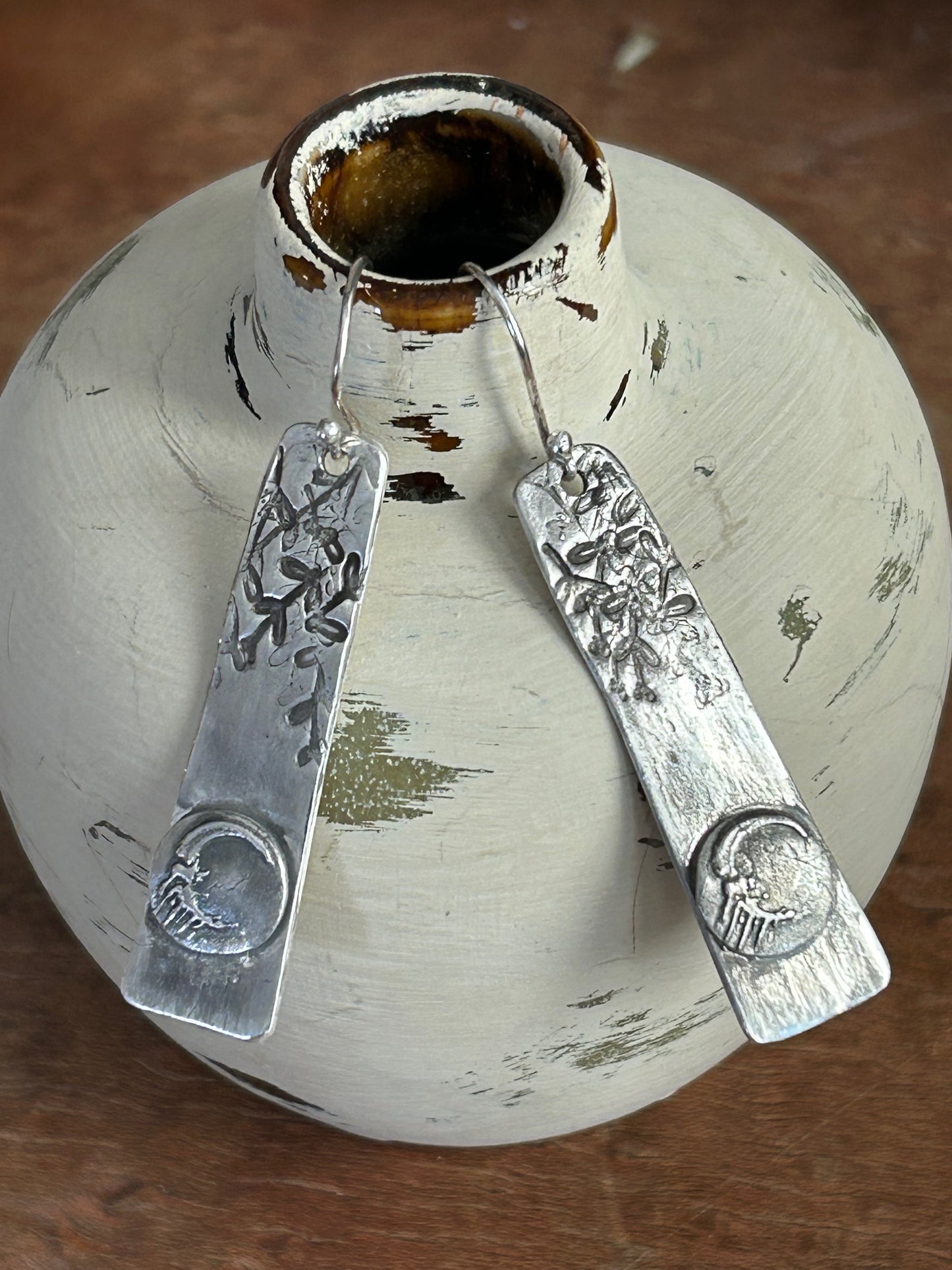 Moon & Vine Earrings