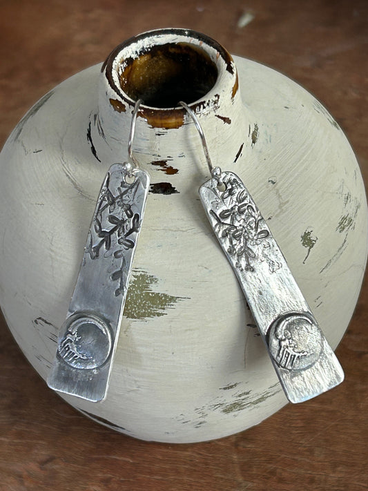 Moon & Vine Earrings