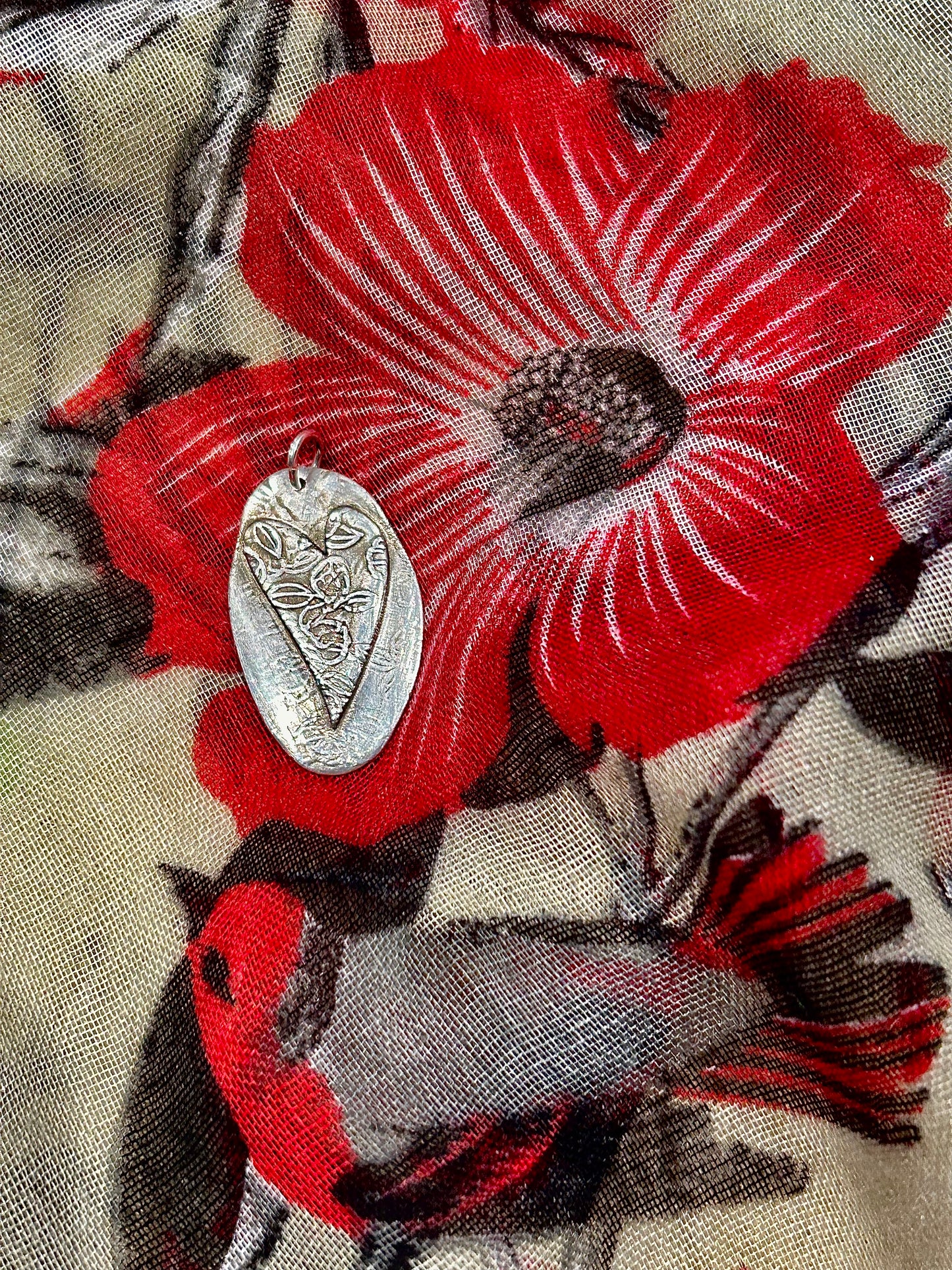 Flora Heart Pendant