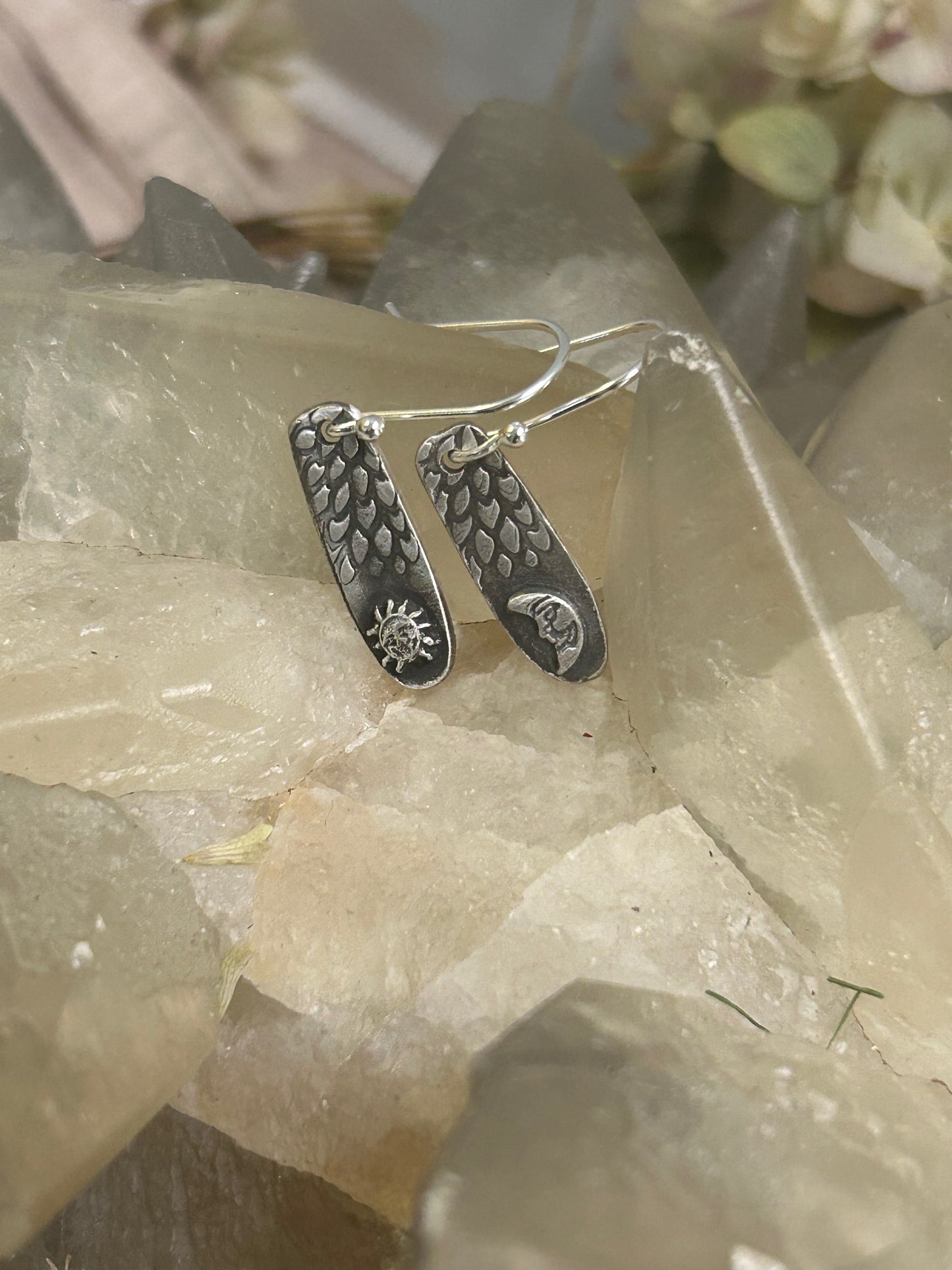 Sun and Moon Earrings