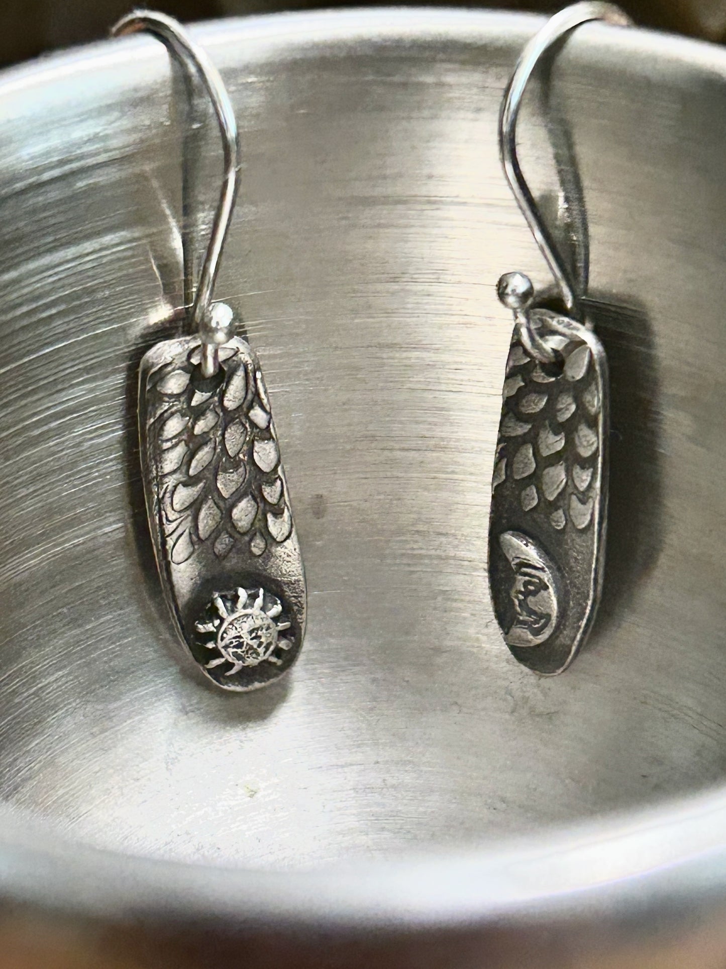 Sun and Moon Earrings