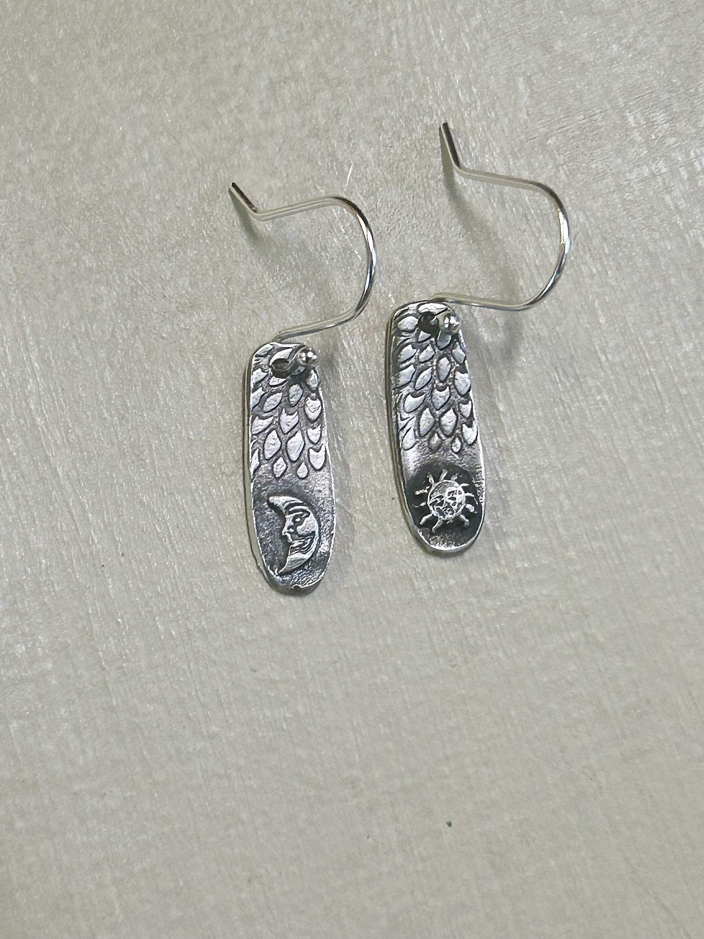 Sun and Moon Earrings