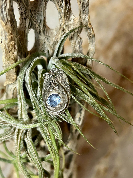 Tanzanite Fine Silver Pendant